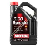 MOTUL 6100 SYNERGIE 10W40 5 LT ENGINE OIL, Mineral Oils