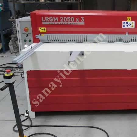 LRGM 2050 X 3MM LİNDA MACHİNE REDİKTÖRLÜ GİYOTİN MAKAS, Giyotin Makas