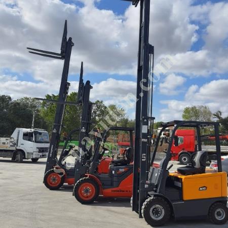 HADIMKÖY KİRALIK FORKLİFT AKÜLÜ DİZEL 3 TON, İş Makineleri