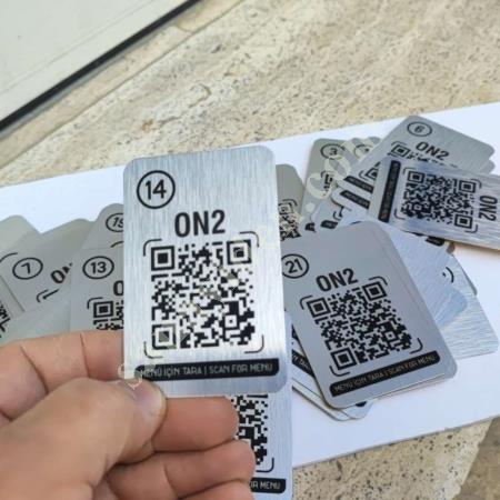 RESTORAN QR KOD BASKI, LOKANTA MENÜ KAREKOD BASKI, İSTANBUL,, Makina