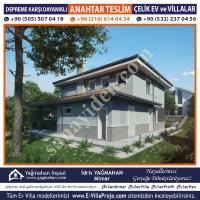 İMARLI ARSANIZA TAKSİTLE ANAHTAR TESLİM ÇELİK VİLLA, Yapı