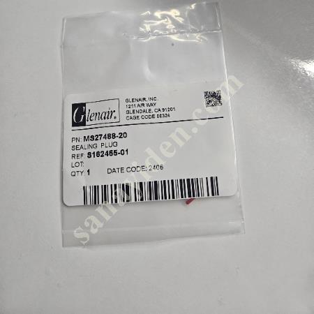 GLENAİR MS27488-20 SİZE 20 SEALİNG PLUG – 10 ADET, Elektrik & Enerji