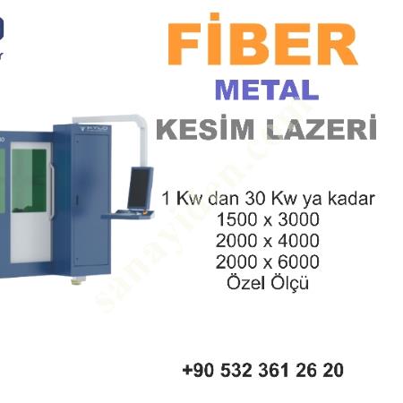 FİBER METAL KESİM LAZERİ 6 KW, Lazer Kesim Makinası