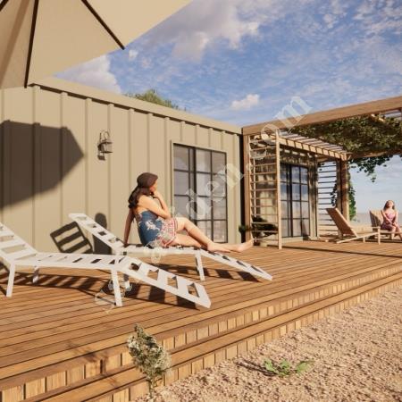 YAŞAM KONTEYNER - 40 HC LIMAN YÜK KONTEYNER EV, Container House Prices With Roof - Prefabricated Buildings - Container