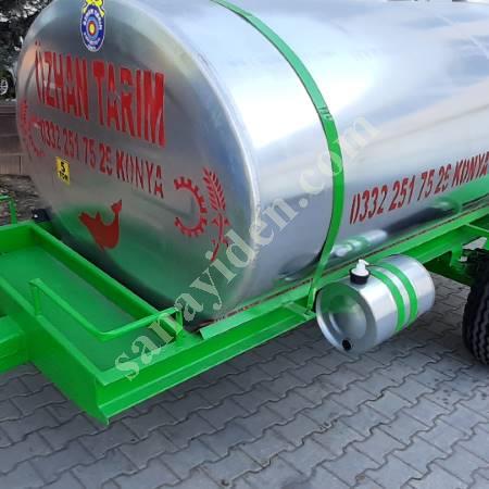 3 TON WATER AND FUEL TANKER, Trailer & Tanker