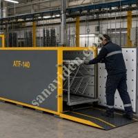 MT MAKİNA ATF-140 ASKI TEMİZLEME FIRINI – YÜKSEK HACİMLİ ÜRETİM HATLARI İÇİN, Geri Dönüşüm Makineleri