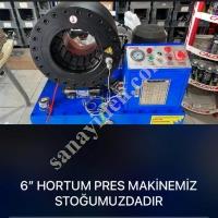 6 İNÇ HORTUM SIKMA MAKİNESİ, Hortum  Kesme - Soyma Ve Pres Makineleri