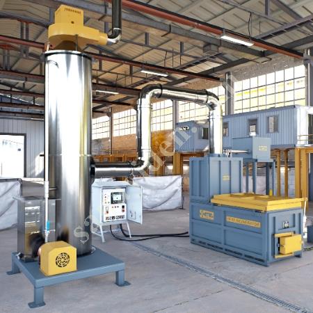 MT MAKİNA YF-50T ENDÜSTRİYEL TIBBİ ATIK YAKMA FIRINI (50 KG/SAAT), Geri Dönüşüm Makineleri