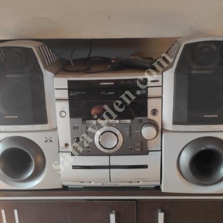 SATILIK ANTİKA ARÇELİK MARKA RADYO TEYP KASET ÇALAR, Makina