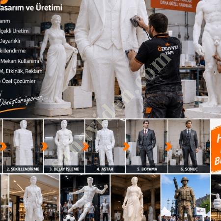 EPS İNSAN HEYKELİ 3D ÖZEL TASARIM VE ÜRETİMİ, Yapı İnşaat