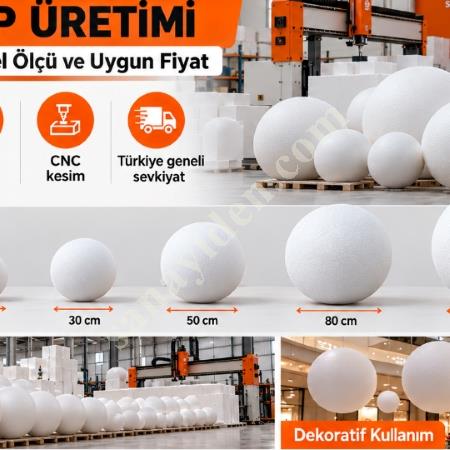 KÖPÜK TOP ÜRETİMİ | HER ÖLÇÜDE EPS STRAFOR TOP İMALATI VE TOPTAN SATIŞ, Yapı İnşaat