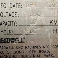 LEADWELL CNC TORNA  18 İNC  850X2500 KURUMSAL FİRMADAN SATIŞA ÇIKTI  0536 709 41 57, Makina