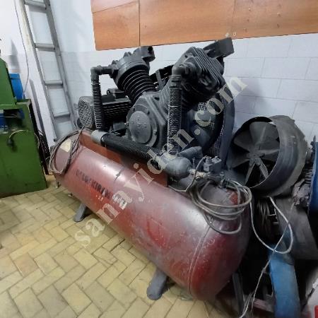 500 LÜK DALGAKIRAN HAVALI KOMPRESÖR    / İSTANBUL BAYRAMPAŞA, Pistonlu Kompresör