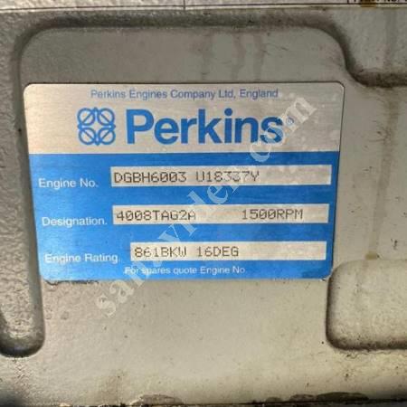 PERKİNS 4008TAG2A 1100 KVA KABİNLİ JENERATÖRLER, Jeneratörler