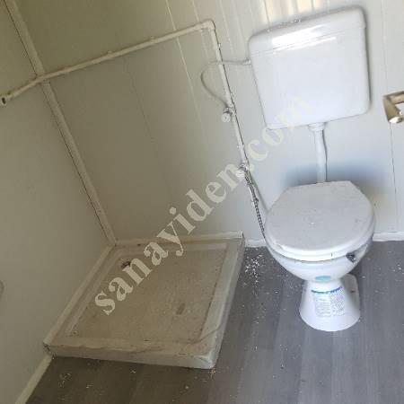 3×8 ÇATILI AHŞAP DETAYLI FRANSIZ CAMLAR İKİ ODA BANYO WC MUTFAK, Çatılı Konteyner - Prefabrik - Konteyner