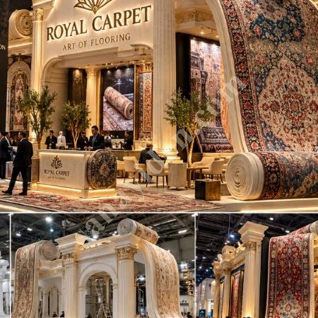 HALI VE ZEMİN KAPLAMA FUARI İÇİN ÖZEL STAND TASARIMI, Yapı İnşaat