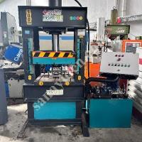 HIPSAN BRAND 100 TON DOUBLE-ACTION HYDRAULIC PLASTERING PRESS,