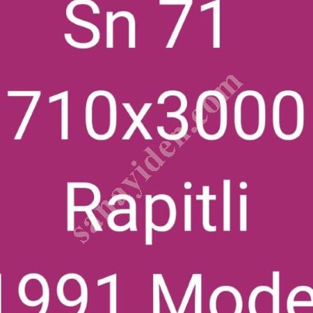 TOS SN 71  STOKTAN HEMEN TESLİMDİR  0536 709 41 57, Makina