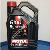 MOTUL 10W40 6100 SYNERGİE ENGINE OIL 4 LITER 2022 PRODUCTION, Mineral Oils