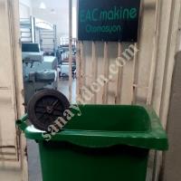 PLASTİC TRASH CONTAİNER GARBAGE TRUCK WHEEL PİPE, Metal