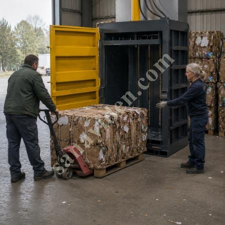 MT MAKİNA DB-100 DİKEY BALYA PRESİ (100 TON CANAVAR PRES), Geri Dönüşüm Makineleri