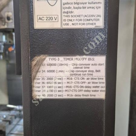 SERVİSTEN GARANTİLİ  CNC DİK İŞLEME MERKEZİ  05367094157, Makina