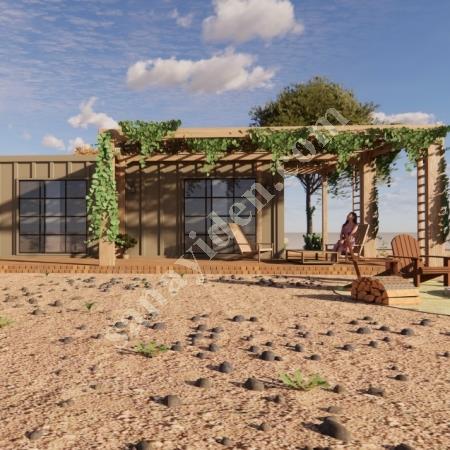 YAŞAM KONTEYNER - 40 HC LIMAN YÜK KONTEYNER EV, Container House Prices With Roof - Prefabricated Buildings - Container