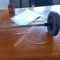 PLASTİC TRASH CONTAİNER GARBAGE TRUCK WHEEL PİPE, Metal