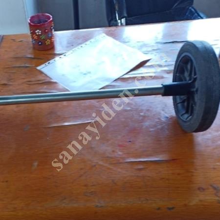 PLASTİC TRASH CONTAİNER GARBAGE TRUCK WHEEL PİPE, Metal