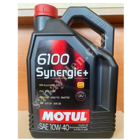 MOTUL 6100 SYNERGİE + 10W40 A3/B4 4LT, Engine Oils