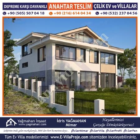 İMARLI ARSANIZA - 120 AY TAKSİTLE ANAHTAR TESLİM VİLLA, Yapı İnşaat