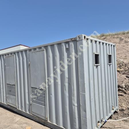 40 LIK YÜK KONTEYNERI - 3 DEPO + WC + DUŞ, Container House Prices With Roof - Prefabricated Buildings - Container
