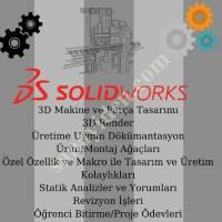 SOLİDWORKS VE AUTOCAD ÜZERİNDE MAKİNE/ÜRÜN TASARIMLARI, Servis&Genel Hizmet Firmaları