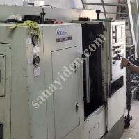 CNC TORNA  2012 MODEL  8 İNÇ  BOY 600 ÇAP 450 FANUC KONTROL LİNER KIZAK, Makina