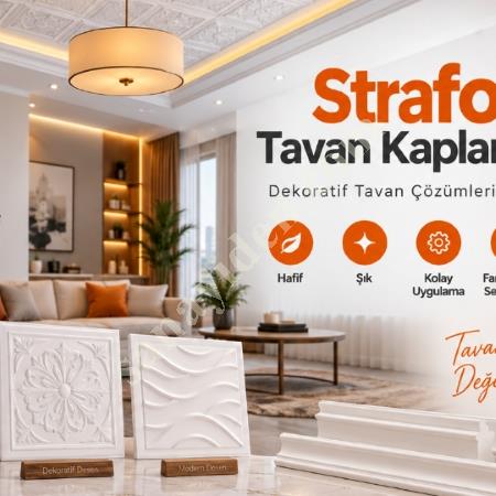 STRAFOR TAVAN KAPLAMA PANELİ VE TAVAN DEKORU, Yapı İnşaat