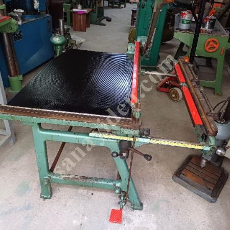 GÜNDOĞDU MAKİNA 105 CM KOLLU GİYOTİN DERİ KESME MAKASI / İSTANBUL BAYRAMPAŞA, Giyotin Makas