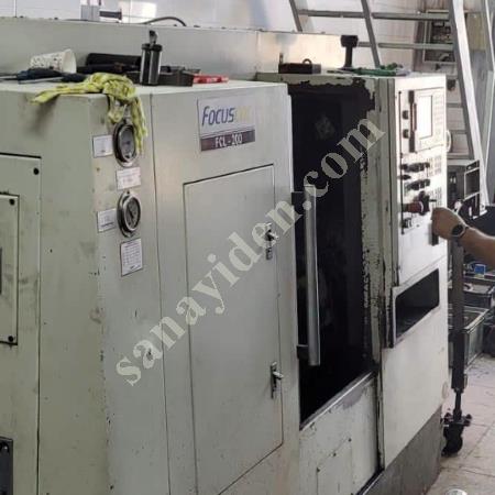 CNC TORNA  2012 MODEL  8 İNÇ  BOY 600 ÇAP 450 FANUC KONTROL LİNER KIZAK, Makina