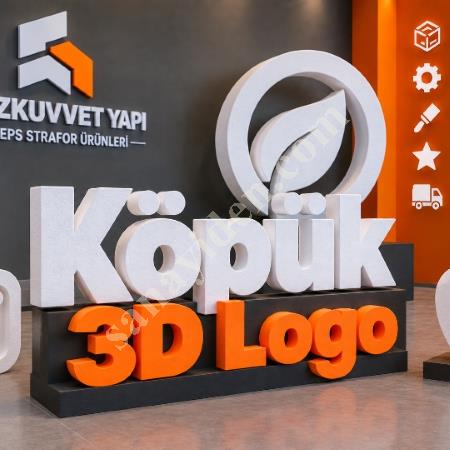 KÖPÜK 3D LOGO ÖZEL TASARIM VE ÜRETİM HİZMETİ, Yapı İnşaat