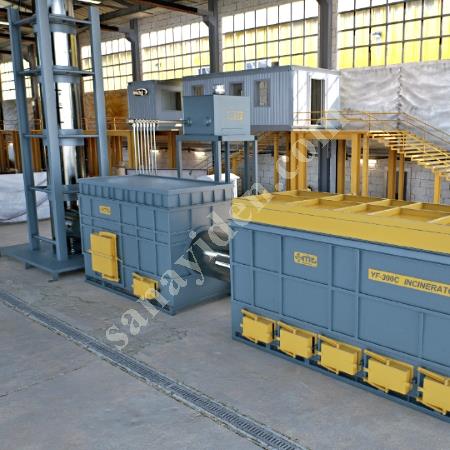 MT MAKİNA YF-300C ÇÖP YAKMA FIRINI – GÜÇLÜ ATIK BERTARAF ÇÖZÜMÜ, Geri Dönüşüm Makineleri