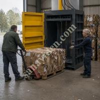 MT MAKİNA DB-100 ULTRA AĞIR HİZMET DİKEY BALYA PRESİ – 100 TON METAL & HURDA PRESİ, Geri Dönüşüm Makineleri