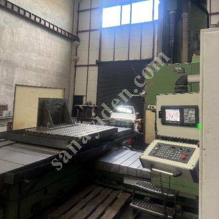 1600X1250 DÖNER TABLALI CNC BORWERK – 120 MM MİL ÇAPI, Makina
