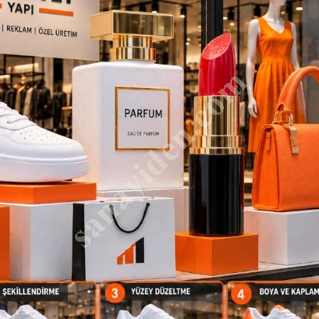 STRAFOR TEŞHİR DUMMY VİTRİN VE TANITIM MAKETİ, Yapı İnşaat