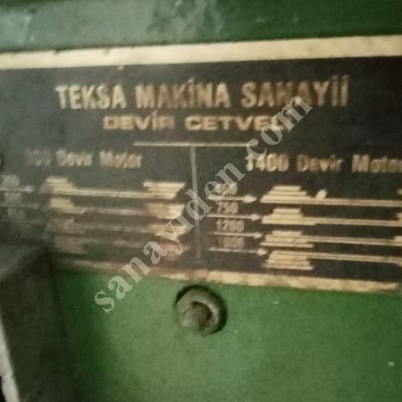 SATILIK TAKMATİKLİ SÜTUNLU MATKAP TEZGAHI, Makina