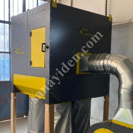 7.500 M3 TOZ EMİCİ TALAŞ TOPLAMA SİSTEMLERİ, Makina