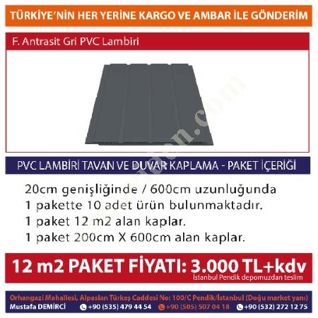 PVC LAMBİRİ DUVAR VE TAVAN KAPLAMA PLASTİK LAMBİRİ, Yapı İnşaat