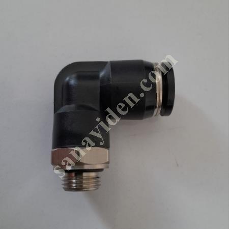 M8 G1/8'' PNÖMATİK DİRSEKLİ REKOR 100.000 ADET, Hidrolik Pnömatik