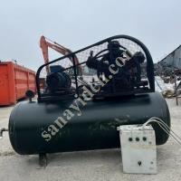 KOMPRESÖR 500 LİTRE 10 HP DÖKÜM KAFA BOSAN MARKA YERLİ, Pistonlu Kompresör