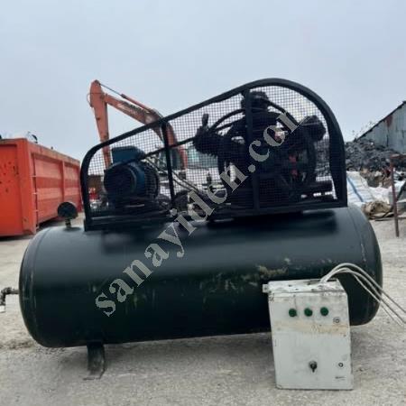 KOMPRESÖR 500 LİTRE 10 HP DÖKÜM KAFA BOSAN MARKA YERLİ, Pistonlu Kompresör