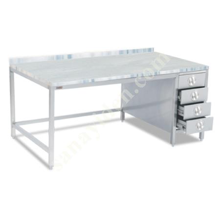 (WITH BLOCK DRAWER) MARBLE WORKBENCH, Industrial Kitchen