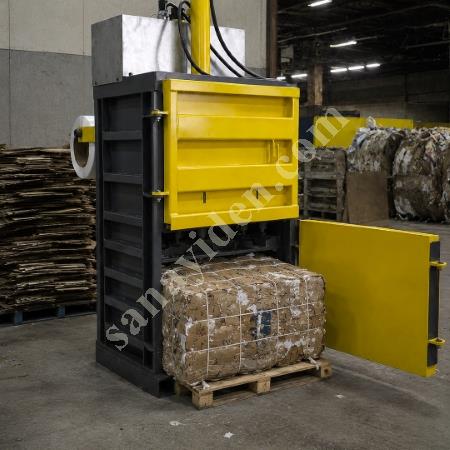 MT MAKİNA DB-30 DİKEY BALYA PRESİ – KARTON VE AMBALAJ ATIK PRESİ, Geri Dönüşüm Makineleri